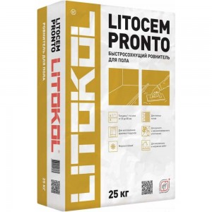 Ровнитель для пола LITOKOL LITOCEM PRONTO - 25 кг 480040002