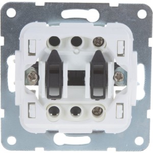 1-клавишный выключатель LK Studio схема 1, 16 A, 250 B, белый 860104-1