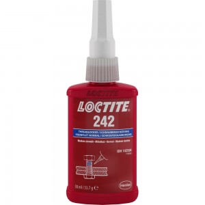 Резьбовой фиксатор средней прочности Loctite 242, 50 мл 1516473