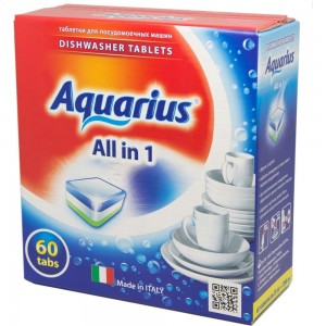 Таблетки для посудомоечных машин Lotta Aquarius ALLin1 mega 60 шт 4660002311137