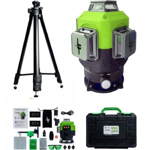 Профессиональный лазерный уровень LT L16-360S + штанга 1.5 м усиленная L16-360S/1.5м-УС