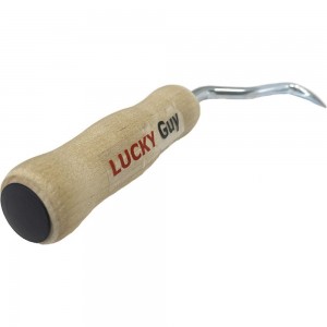 Крючок для вязки арматуры LUCKY Guy 210 мм, с деревянной ручкой 021 001 210 L