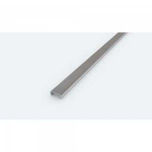 Профиль разделительный ЛУКА (15х10 мм, 2,7 м, нержавеющая сталь) УТ000039397