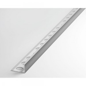 Профиль окантовочный L-образный алюминиевый ЛУКА 12,5 мм, 2,7 м, анодированный, Серебро УТ000013056