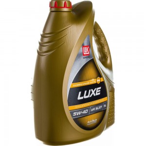 Моторное масло Лукойл ЛЮКС полусинтетическое SAE 5W-40, API SL/CF, 5 л 19300