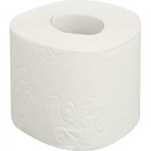 Туалетная бумага Luscan Deluxe 3 слоя, белая, 24 рулона 865672