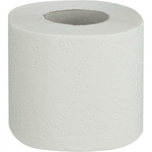 Туалетная бумага Luscan Standart 2-слойная, белая, 8 рулонов 396251