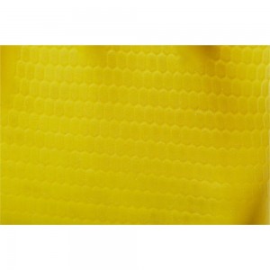 Латексные перчатки с хлопковым напылением Luscan желтые, р. 9/L 833923