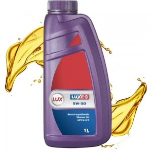 Моторное масло LUXE Люкс 5w30, sj/cf, полусинтетическое, 1 л 103
