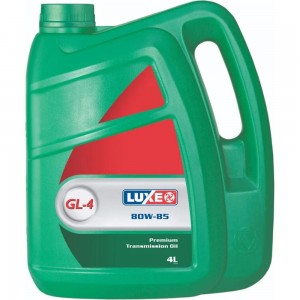 Трансмиссионное масло LUXE g-4, 80w-85, 4 л, пер.-прив. 537