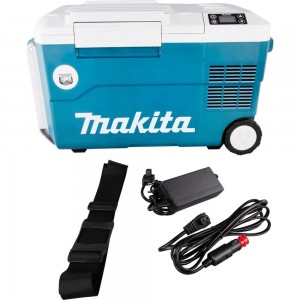 Холодильник с подогревом Makita 20 л, 3 режима питания, без аккумулятора и зарядного устройства DCW180Z