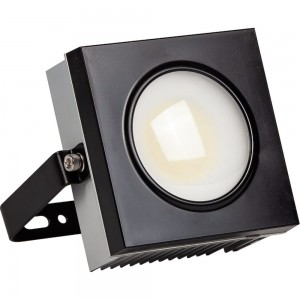 Светодиодный прожектор MAKSBRIGHT 50Вт, 6500К, 4250лм, IP65, черный, 120х120х69мм MB-FL-KOB-50W