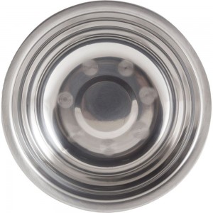 Миска Mallony Bowl-15 0.5 л, с расширенными краями, из нержавеющей стали, зеркальная полировка, д. 15 см 985890