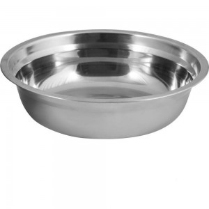 Миска Mallony Bowl-23 1.7 л, с расширенными краями, из нержавеющей стали, зеркальная полировка, д. 23 см 985892