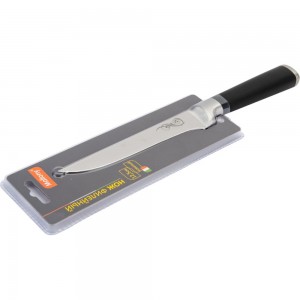 Нож с прорезиненной рукояткой Mallony MAL-04RS филейный 12.5 см 985364