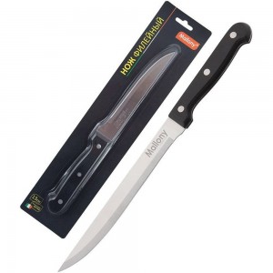 Нож с бакелитовой рукояткой Mallony MAL-04B филейный, 12,7 см 985304