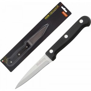 Нож с бакелитовой рукояткой Mallony MAL-07B для овощей, 8 см 985307