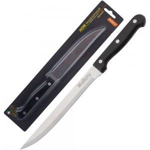 Нож с бакелитовой рукояткой Mallony MAL-06B разделочный малый, 13,5 см 985306