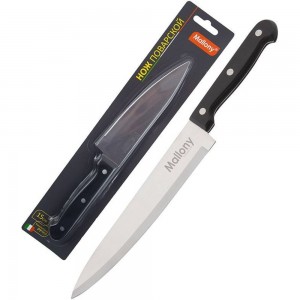 Нож с бакелитовой рукояткой Mallony MAL-01B-1, поварской малый, 15 см 985310
