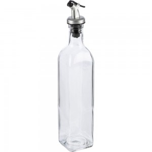 Бутылка для масла/уксуса Mallony 500 мл, стеклянная, с дозатором 103806