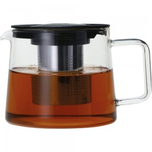 Заварочный чайник Mallony Skandi, объем 600 мл, из боросиликатного стекла, с прямоугольной ручкой 910124