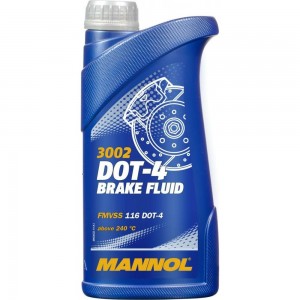 Тормозная жидкость MANNOL DOT-4 1 л 8941