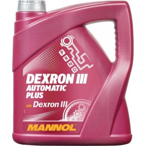 Синтетическое трансмиссионное масло MANNOL DEXRON III AUTOMATIC PLUS 4 л 1356