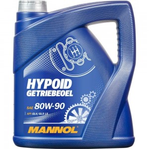 Трансмиссионное масло MANNOL HYPOID GETRIEBEOEL 80W90, 4 л 1354