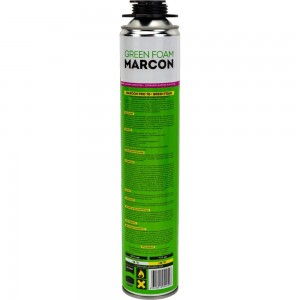 Профессиональная монтажная пена MARCON pro 70+ green foam всесезонная 4620010540998
