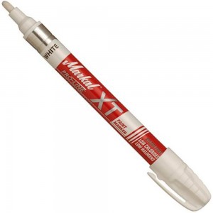 Маркер для грубых поверхностей Markal Pro-Line XT, 3 мм, белый 97250