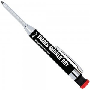 Профессиональный карандаш с корпусом из нержавеющей стали Markal Trades Marker Dry 96260