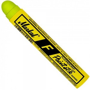 Твердый флуоресцентный маркер краска Markal F жёлтый 82831