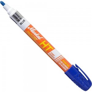 Маркер-краска Markal 3 мм, синий, термостойкий до 1000 C° 97305