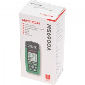 Цифровой измеритель влажности материалов Mastech ms6900 13-1275