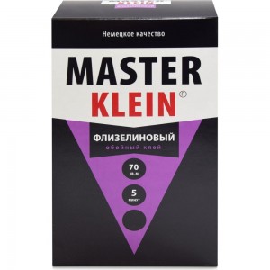 Обойный клей для флизелиновых обоев Master Klein 400гр жест.пачка 11603371