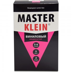 Обойный виниловый клей Master Klein индикатор 200гр жест.пачка 11603221