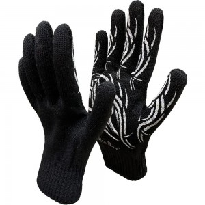 Рабочие перчатки Master-Pro ТАТУ БЛЭК 10 класс вязки, 1 пара 3910-TAB-5-PVC