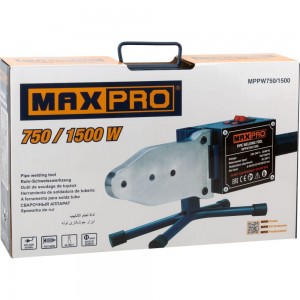 Сварочный аппарат для пластиковых труб MAX-PRO 750/1500 Вт 85283