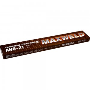 Электроды АНО-21 (3 мм; 1 кг) MAXWELD ANO31