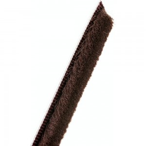 Щеточный уплотнитель Mebax 7х6 коричневый, в пакете, 6 м 00-00001428