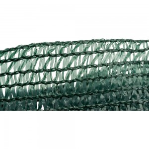 Сетка фасадная (2х10 м; темно-зеленая; затенение 80%) Мегапласт 1501