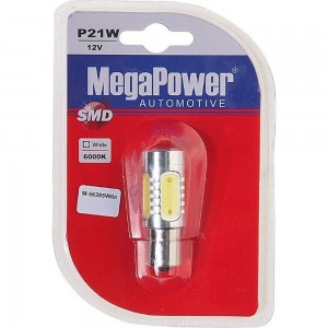 Автолампа Megapower M-56285Wбл Автолампа Megapower M-56285Wбл