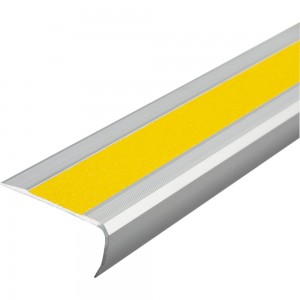 Алюминиевый профиль с противоскользящей лентой Mehlhose GmbH цвет желтый ATM1GF2
