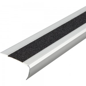 Алюминиевый профиль с противоскользящей лентой Mehlhose GmbH цвет черный ATM1SF2