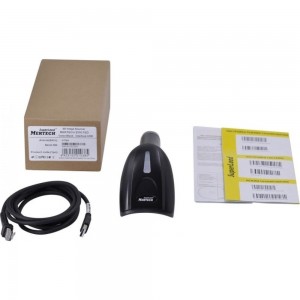Сканер MERTECH 2310 P2D USB, USB эмуляция RS232, black, 3m cable 4865