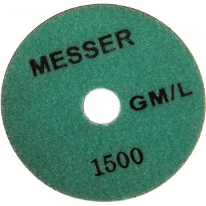 Алмазный гибкий шлифовальный круг (100 мм; MESH 1500) MESSER 02-02-106