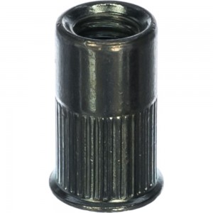 Заклепка резьбовая стальная цилиндрическая с насечкой (50 шт; М6; уменьшенный борт) MESSER 212206S-50