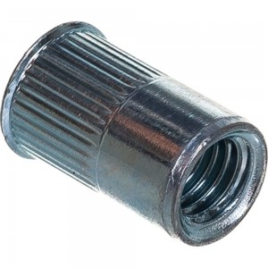 Заклепка резьбовая стальная цилиндрическая с насечкой (50 шт; М8; уменьшенный борт) MESSER 212208S-50