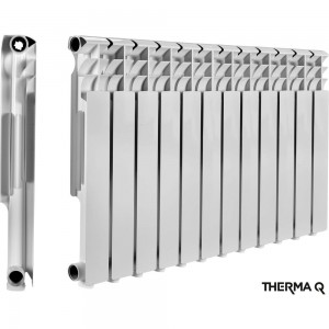Алюминиевый радиатор МЕТАЛЛСЕРВИС THERMA Q1 500/80 12 секций 1223461