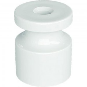 Изолятор МЕЗОНИНЪ универсальный пластиковый, цвет - белый GE30025-01-R10